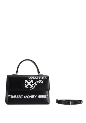 Off-White Jitney 1.4 top handle tote bag - Black