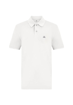 C.P. Company short-sleeve polo shirt - White