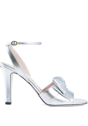 Valentino Garavani 95mm Bowow sandals - Silver