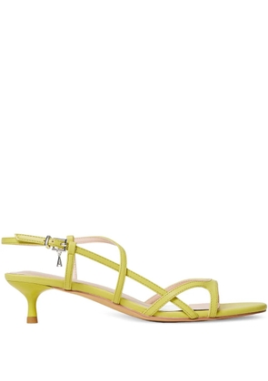 TWINSET 40m straped sandals - Green