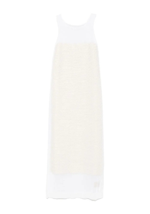 KHAITE knited maxi dress - White