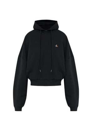 Vivienne Westwood Orb-embroidered hoodie - Black