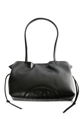 Tory Burch small Ella embossed tote bag - Black