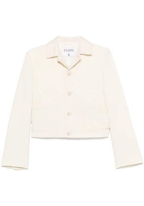 Filippa K patch-pockets jacket - White