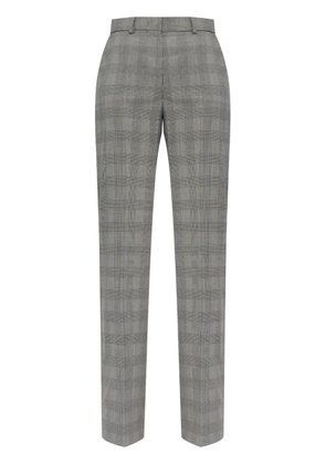 Sportmax virgin wool straight-leg trousers - Grey