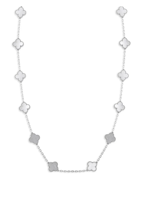 Van Cleef & Arpels Alhambra 20-motif necklace - Silver