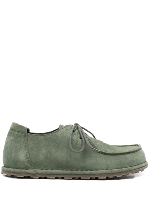 Birkenstock Utti lace-up suede shoes - Green