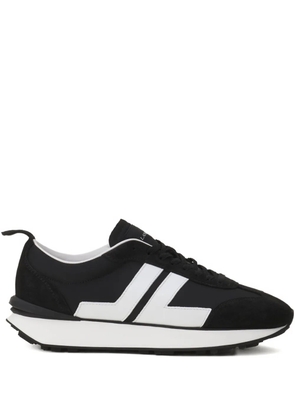 Lanvin Bumper stripe-panel sneakers - Black