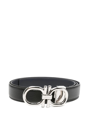 Ferragamo Gancini leather belt - Black