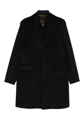 Moorer single-breasted insulated coat - Blue