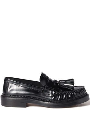 Miu Miu tassel-embellished loafers - Black