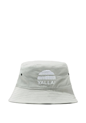 SEROYA Yalla logo-embroidered hat - Grey