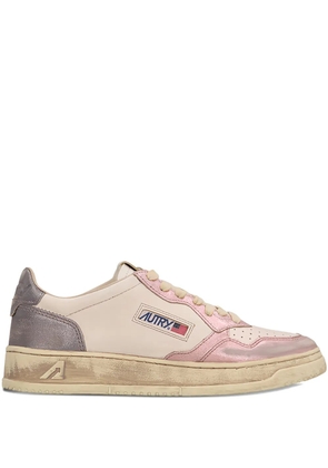 Autry logo-patch sneakers - Neutrals