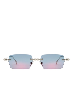 Kuboraum H61 rectangle-frame sunglasses - Gold