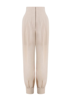 Philosophy Di Lorenzo Serafini stitched carrot trousers - Neutrals