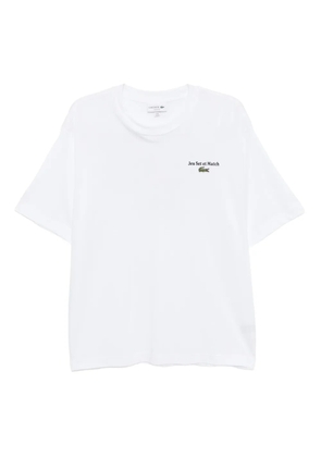 Lacoste printed jersey T-shirt - White