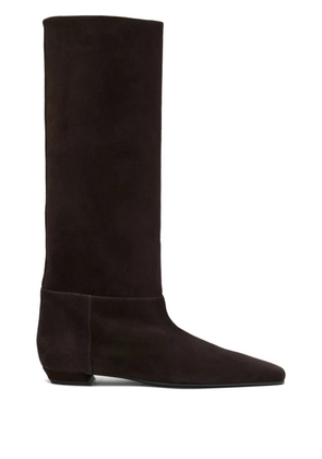 Proenza Schouler suede knee-high boots - Brown