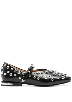 Toga Pulla studded ballet flats - Black
