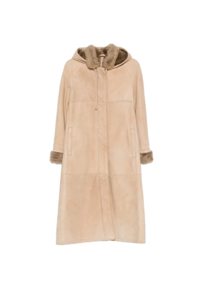 A.N.G.E.L.O. Vintage Cult 1990s hooded coat - Neutrals
