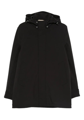 Woolrich hooded Woolrich coat - Black