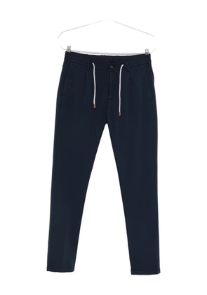 Eleventy drawstring trousers - Blue