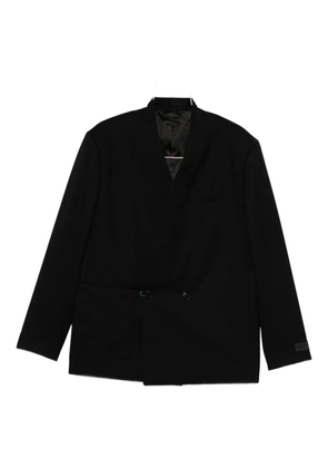 Kenzo double-breasted wool jacket - Black