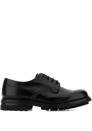 Church's polished leather lace-up shoes - Black