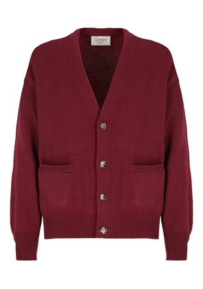 Laneus buttoned cardigan - Red