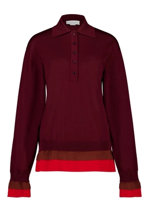 Stella McCartney layered polo-neck top