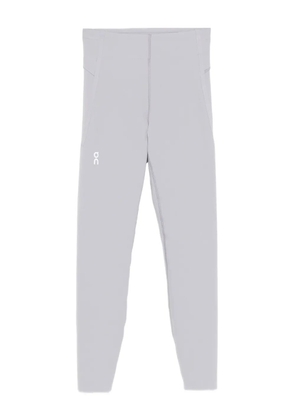 On 7/8 train tights - Purple