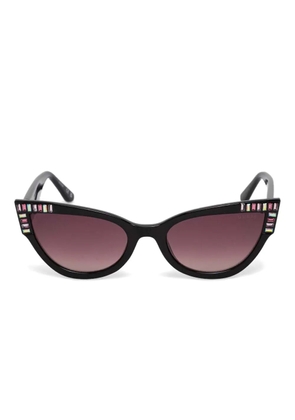 GUESS EYEWEAR cat-eye sunglasses - Black