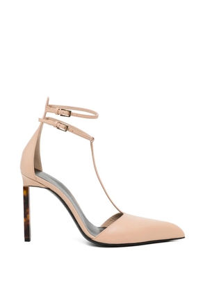 TOM FORD 105mm T-strap pumps - Neutrals