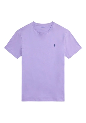 Polo Ralph Lauren embroidered-logo T-shirt - Purple