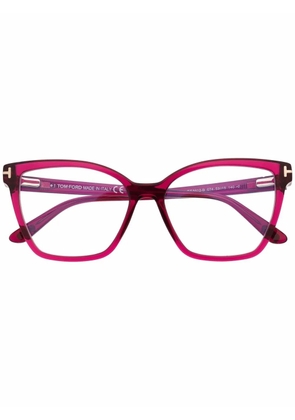 TOM FORD Eyewear FT5812 square-frame glasses - Pink