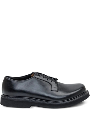 Premiata Brook leather derby shoes - Black