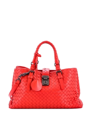 Bottega Veneta Pre-Owned Roma Bag Intrecciato Nappa Small tote bag - Red