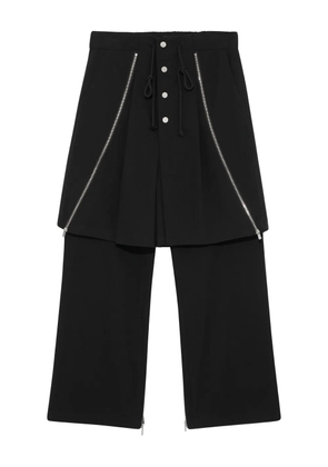 FFFPOSTALSERVICE zip-detail trousers - Black