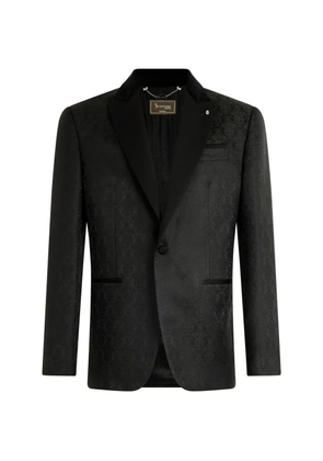 Billionaire jacquard brocade blazer - Black