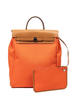Hermès Pre-Owned PM Herbag A Dos backpack - Orange