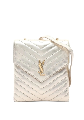Saint Laurent Pre-Owned quilted shoulder bag - Gold