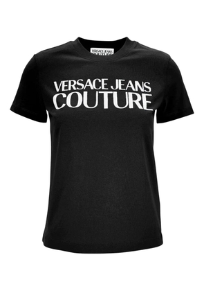 Versace Jeans Couture logo-print cotton T-shirt - Black