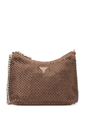 GUESS USA mini Zalina shoulder bag - Brown