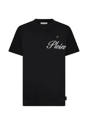 Philipp Plein round-neck logo T-shirt - Black
