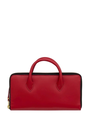 Comme Des Garçons Wallet top-handle zip wallet - Red