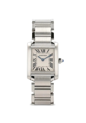 Cartier 2000s Tank Française 25mm watch - White