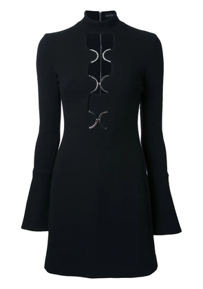 David Koma cut-out detail dress - Black