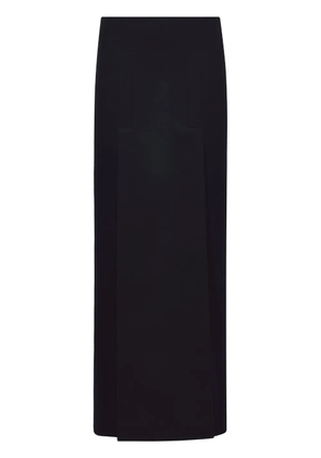 Proenza Schouler felted slit maxi skirt - Black
