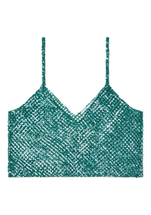 Alanui Nothing but Light V-neck tank top - Green