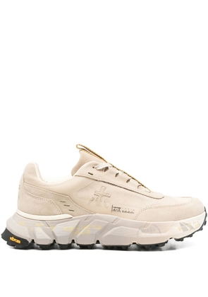 Premiata Devin panelled sneakers - Neutrals