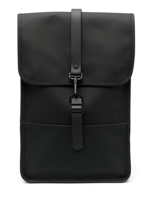 Rains waterproof carabiner-fastening backpack - Black